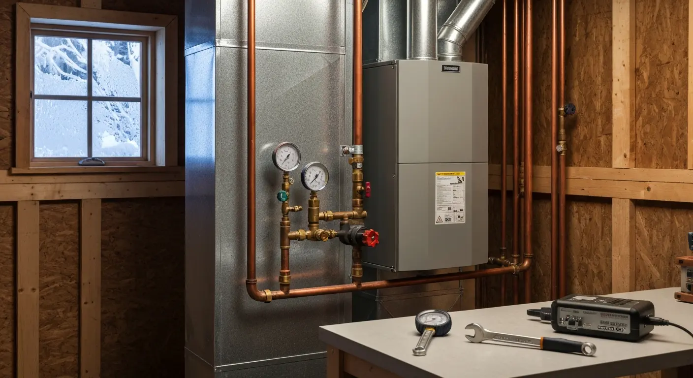 Heating system service