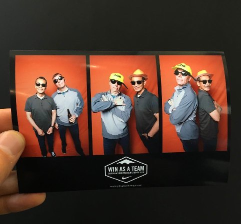 The Photo Lounge wedding photo booth in Portland and Bend, Oregon, photo 4