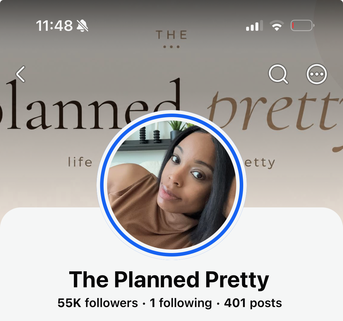 My Facebook page, 90K+ followers