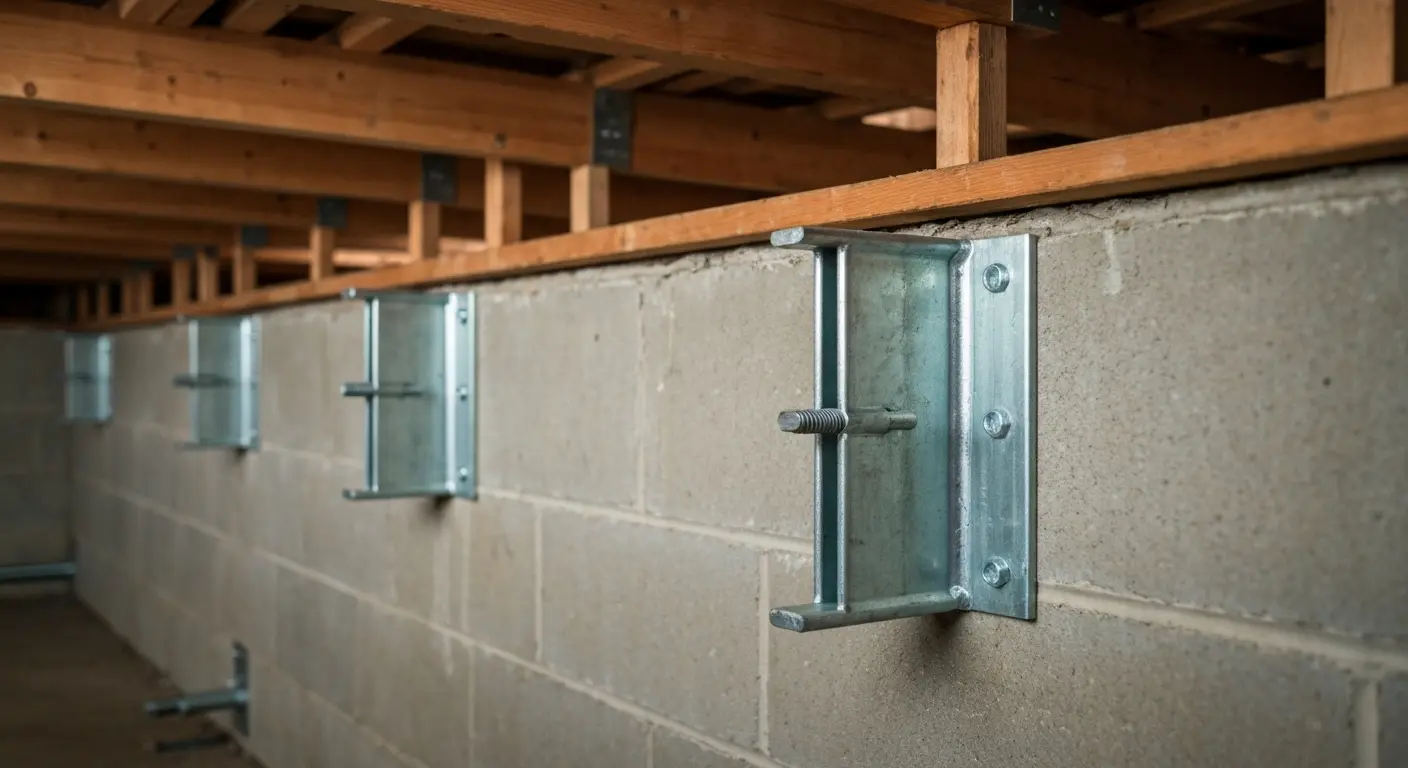 Seismic retrofitting work