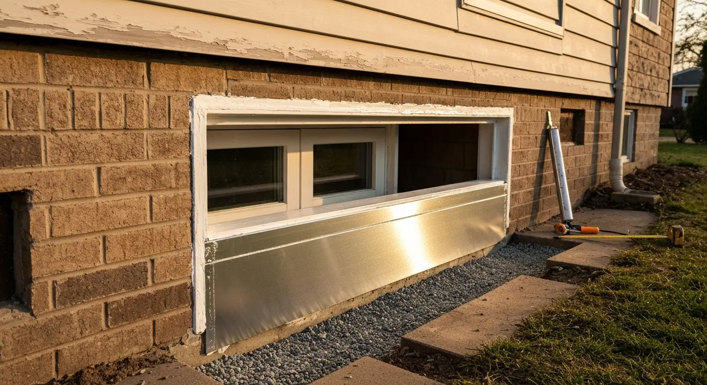 Window well installation