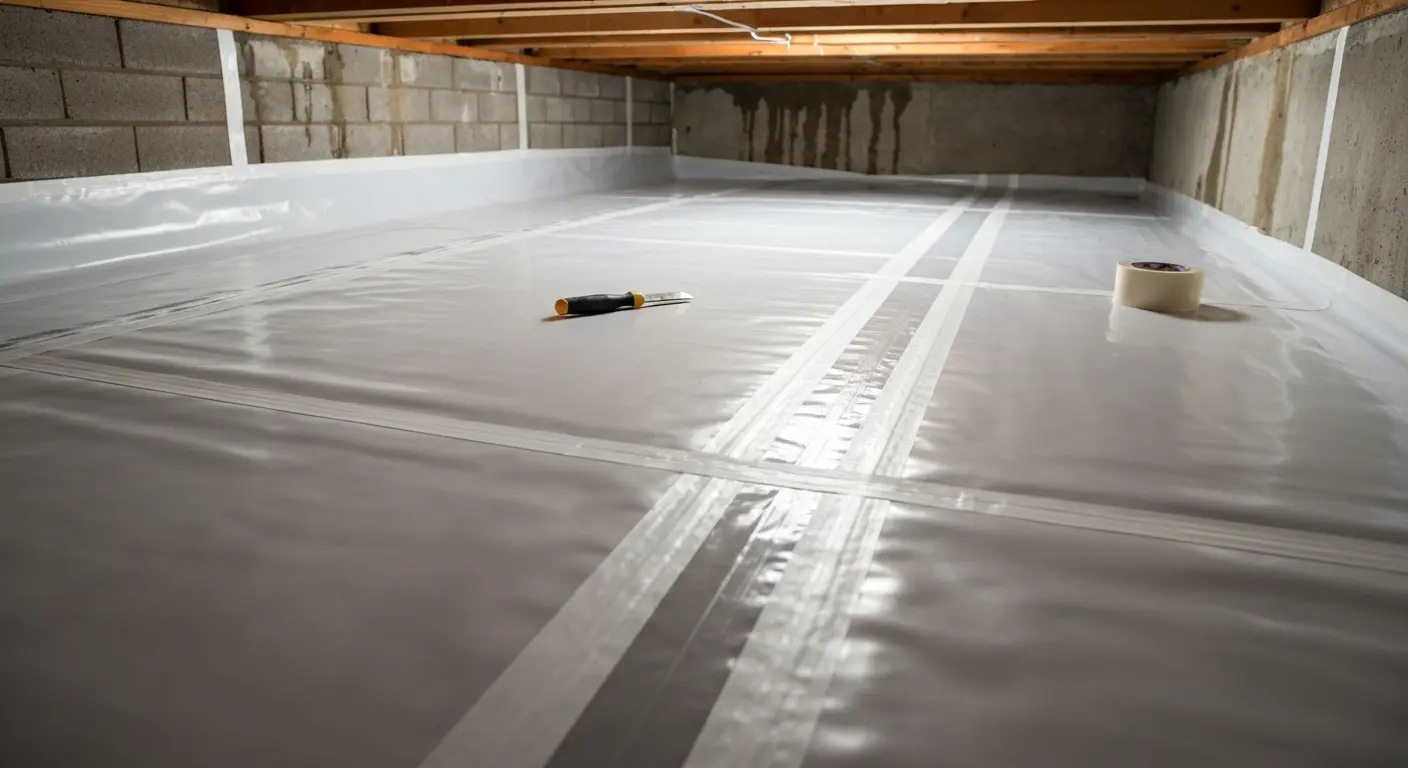 Vapor barrier installation