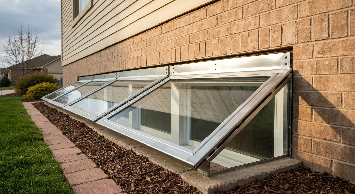 Window well covers installation