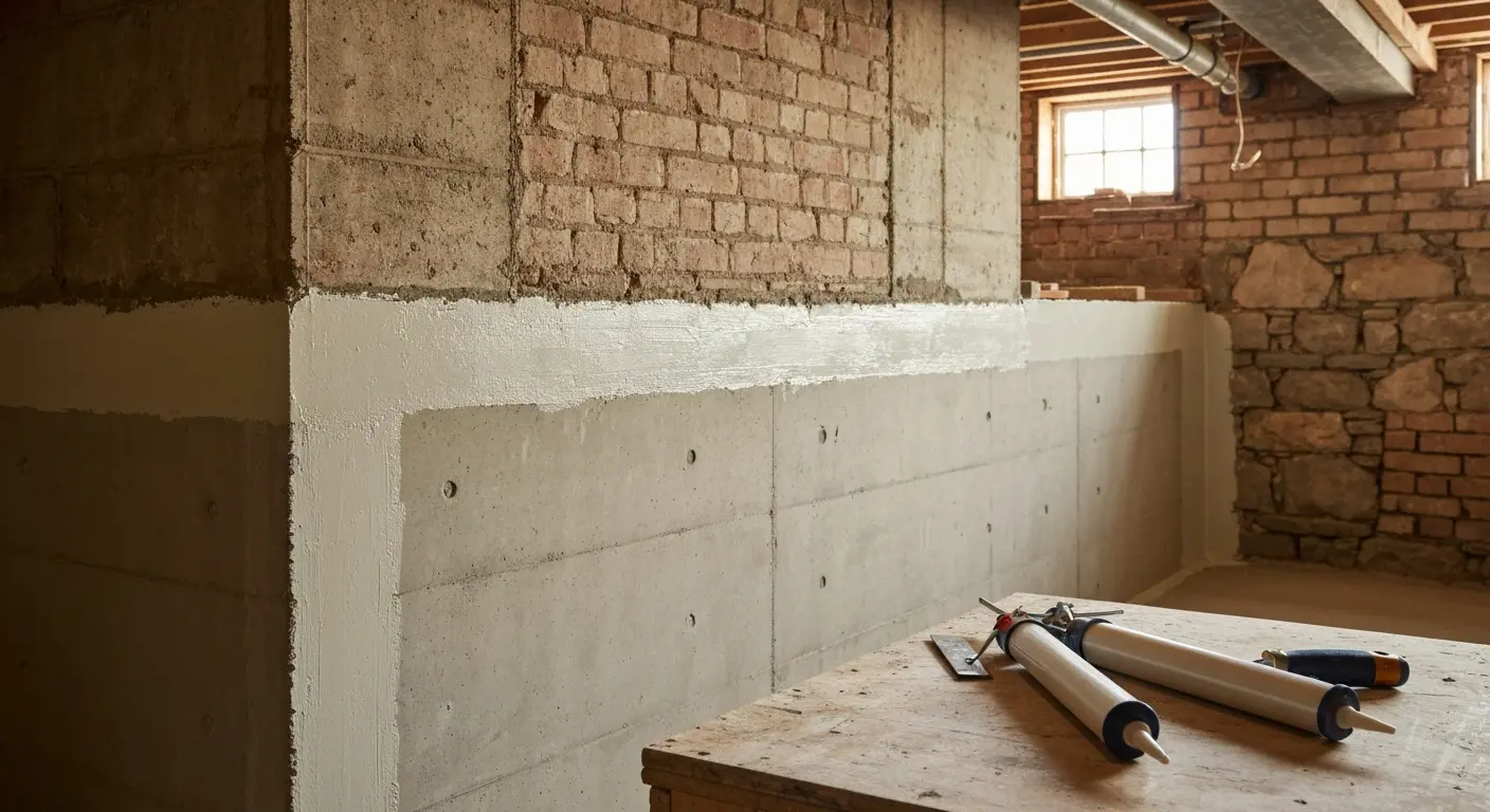 Foundation waterproofing service