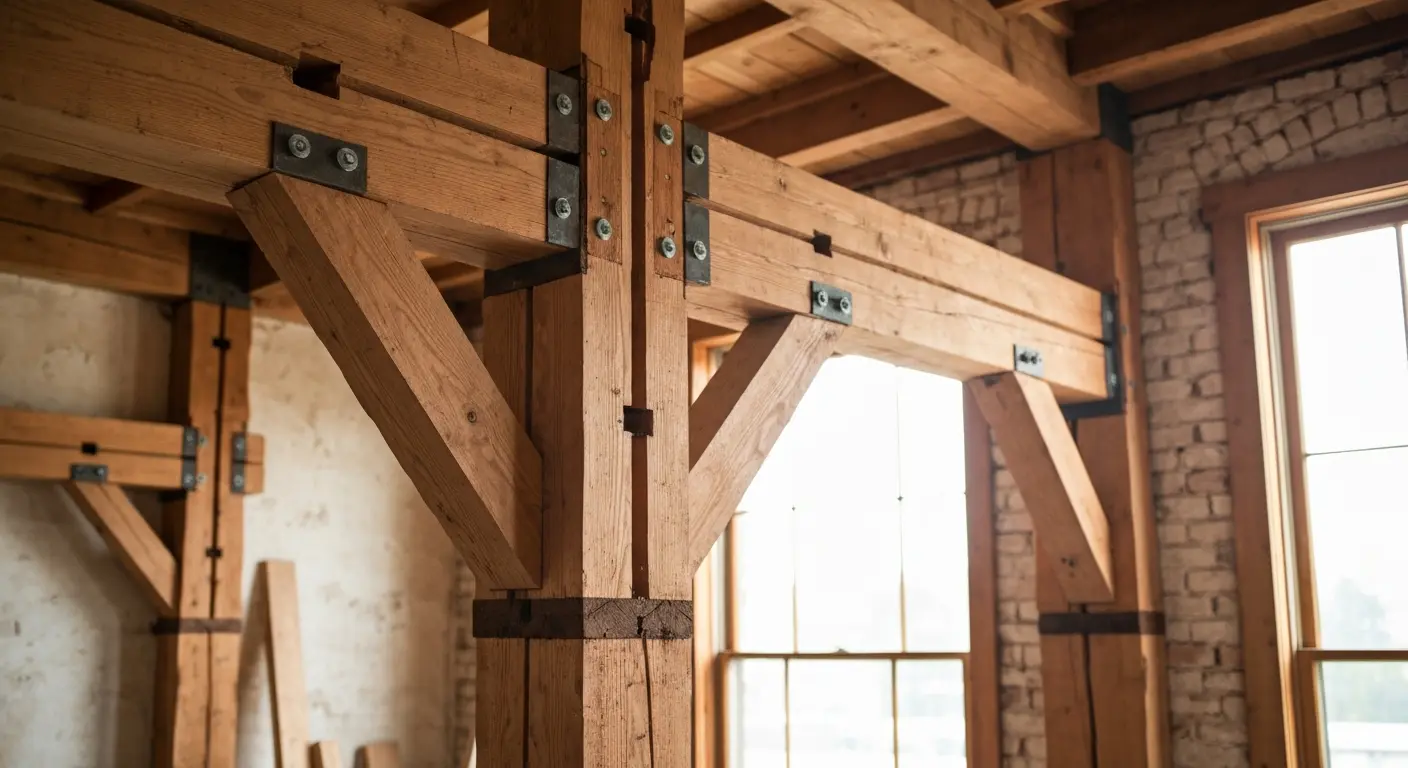 Post and beam structural repair