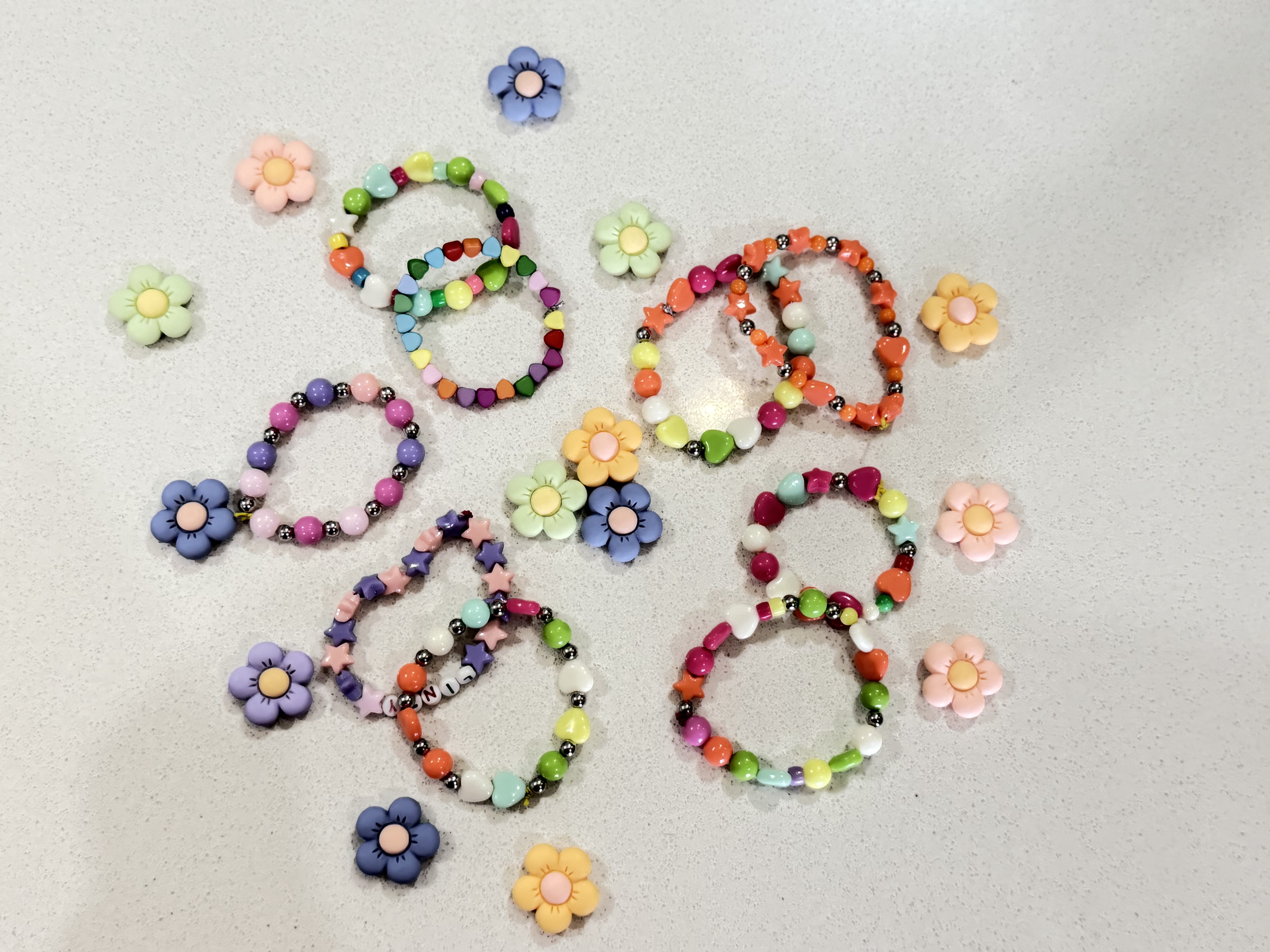 Handmade beaded bracelet