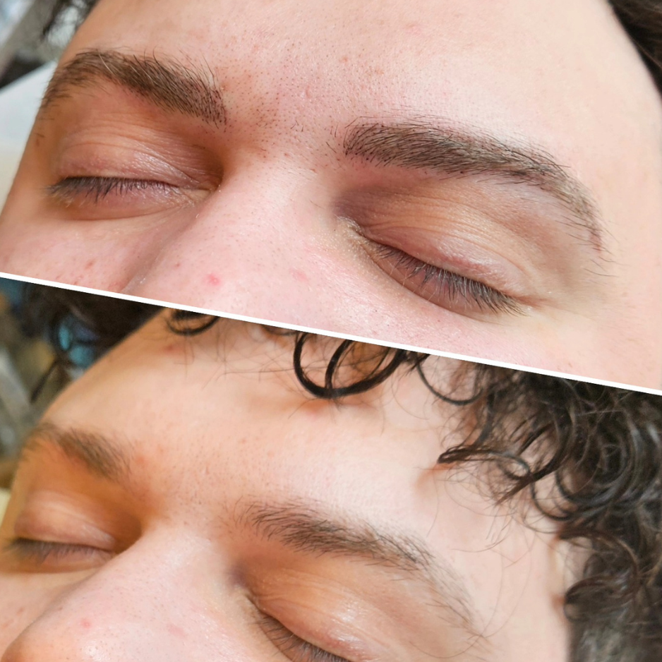 EyEnvy permanent brow result