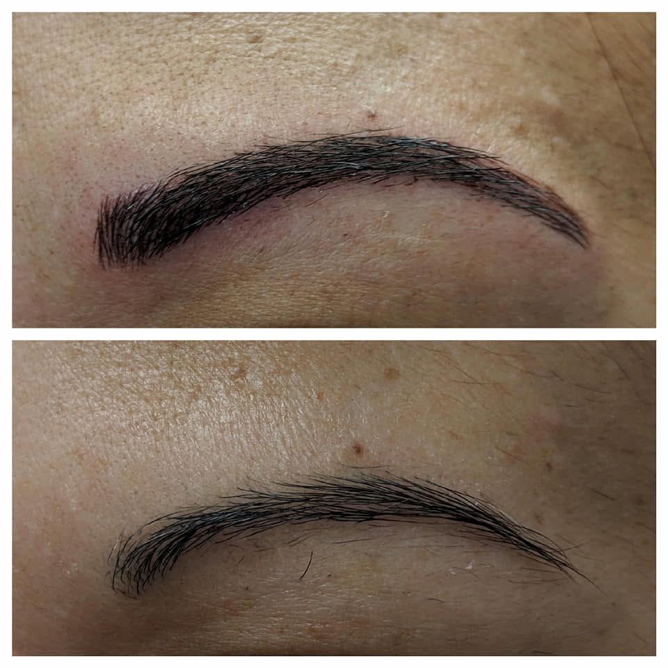 EyEnvy permanent brow result