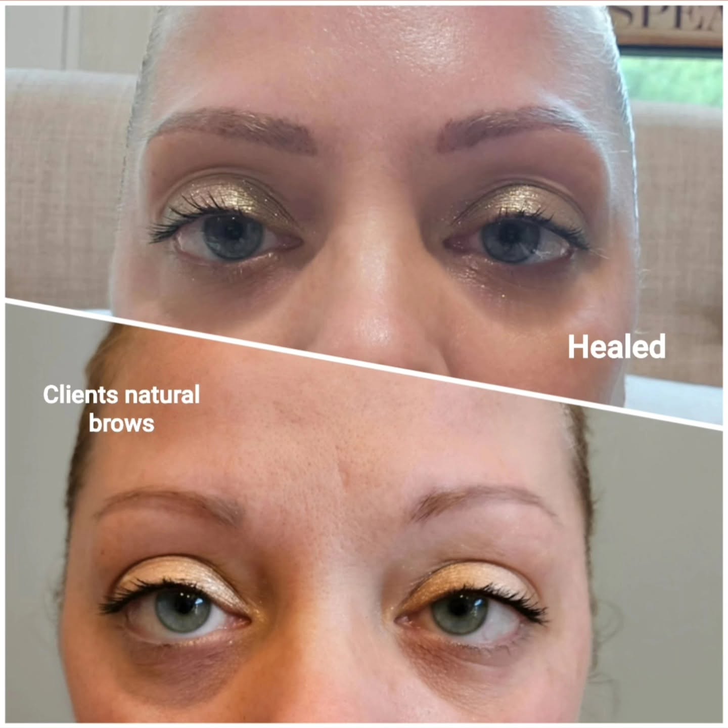 EyEnvy permanent brow result