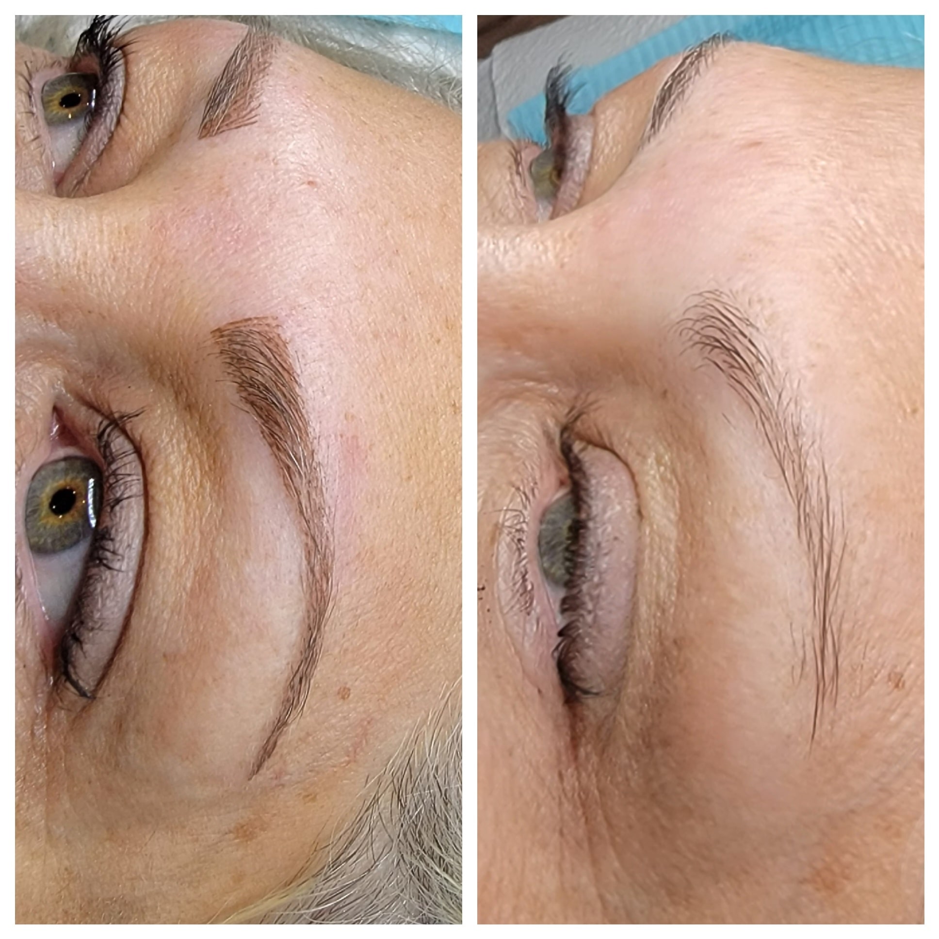 EyEnvy permanent brow result