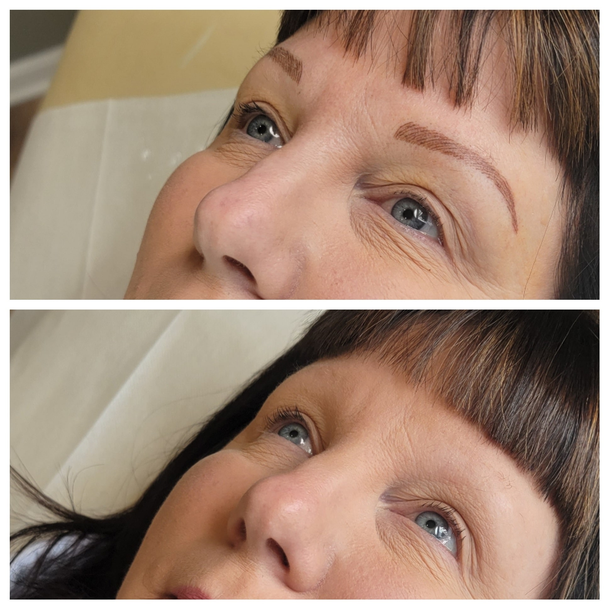 EyEnvy permanent brow result
