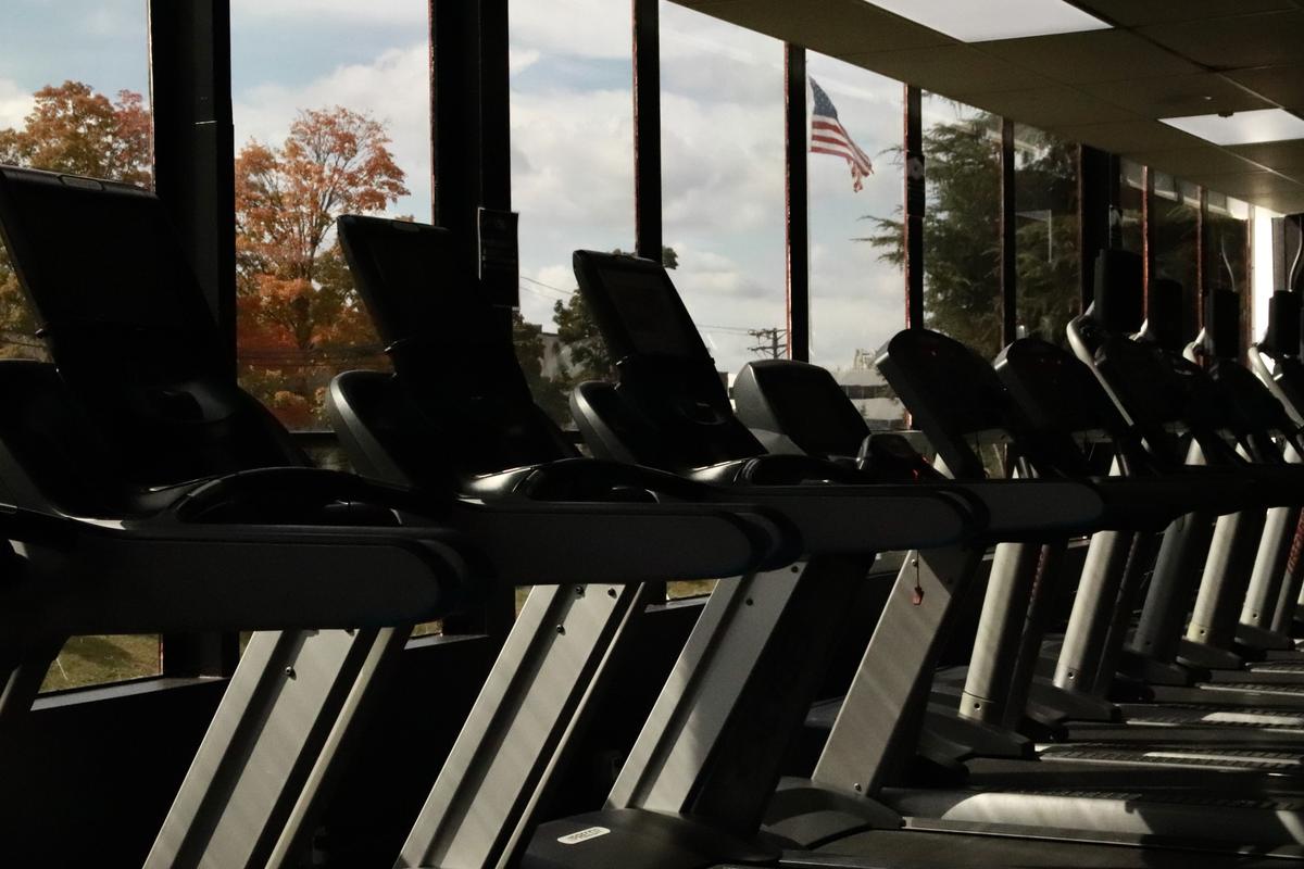 Cardio equipment at XCEL Fairfield gym