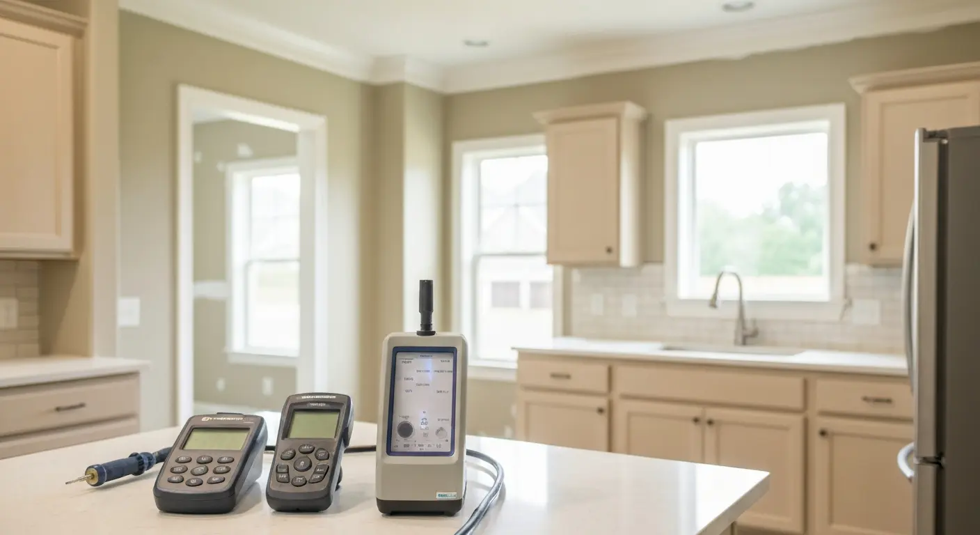 Post-water damage mold testing in Spring Hill
