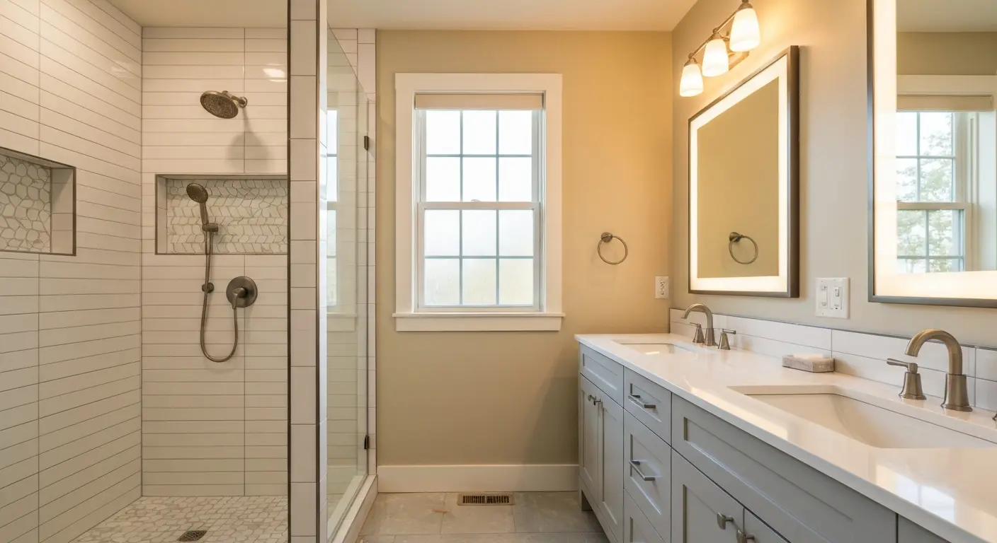 Bathroom renovation project