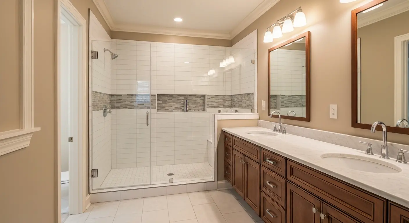 Luxury bathroom renovation