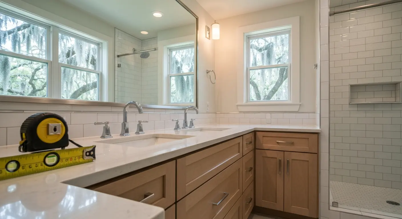 Bathroom renovation project