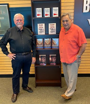 Doug on the book trail