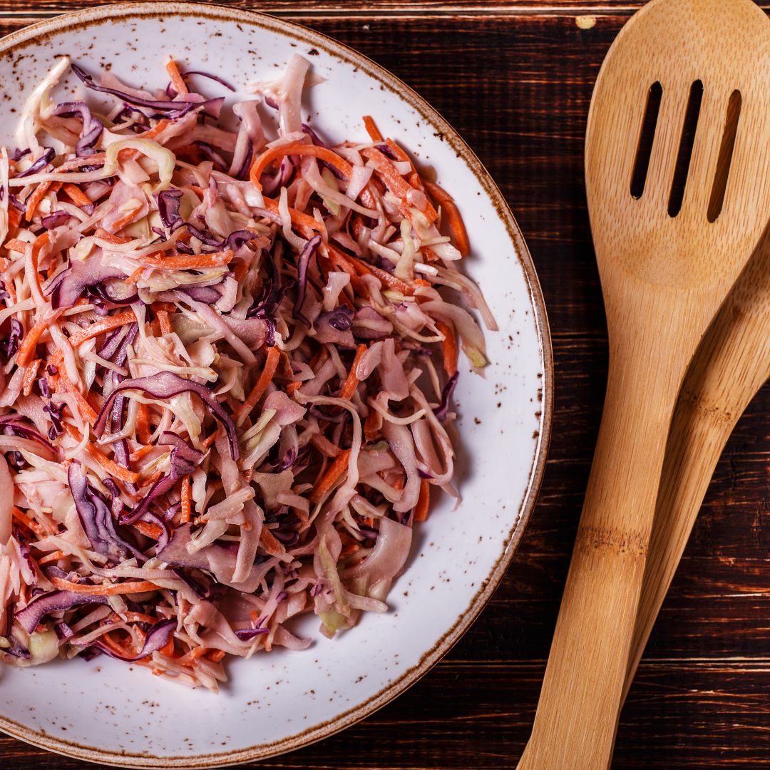 Easy Creamy Coleslaw Recipe