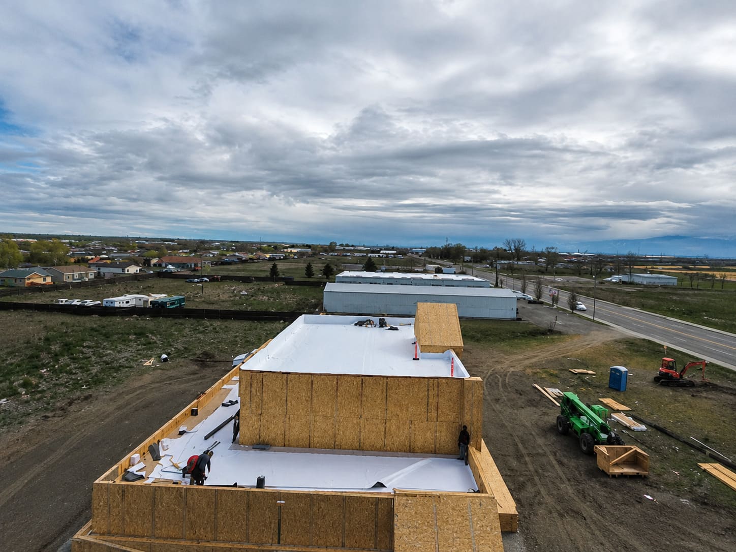 A+ Roofing completed roofing project in the Tri-Cities, Washington