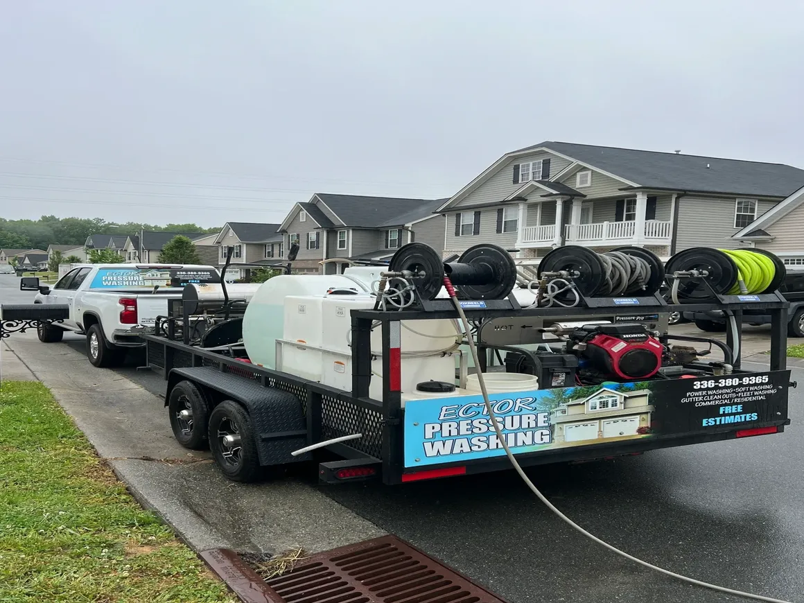 Ector Pressure Washing work