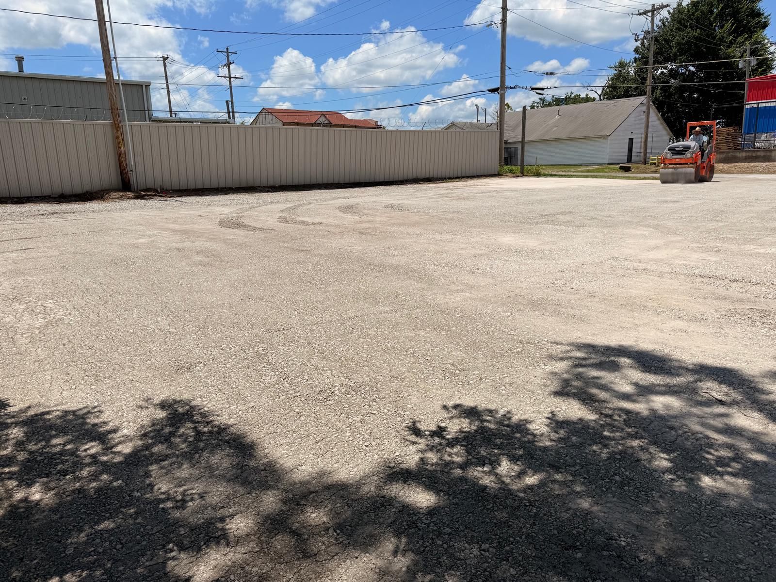 Gravel Parking Lot/Driveway in Tulsa
