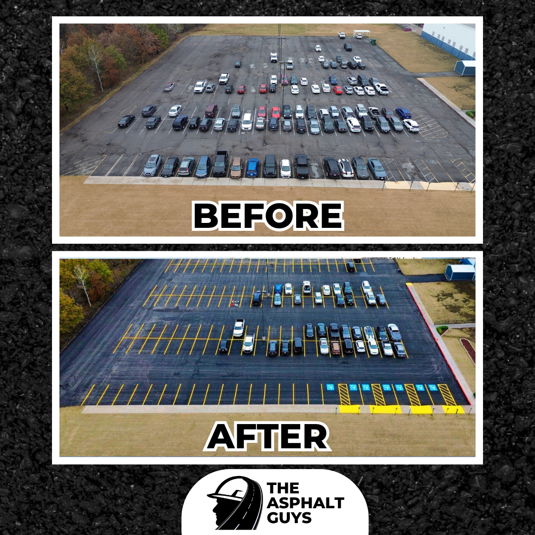 Storage unit asphalt paving in Oklahoma City, Oklahoma