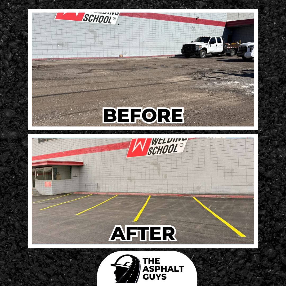 Storage unit asphalt paving in Oklahoma City, Oklahoma