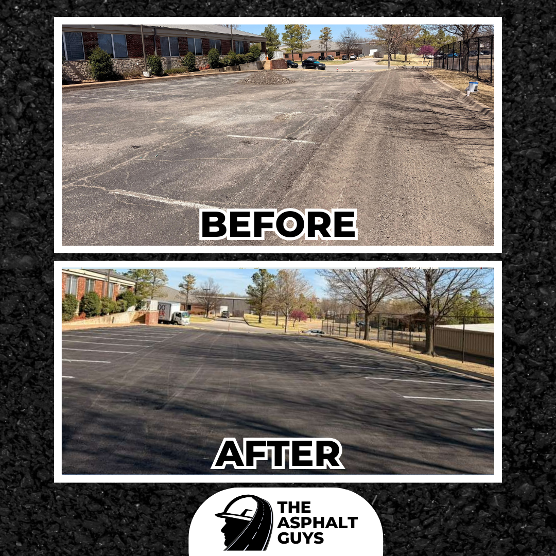 Parking lot paving Tulsa Oklahoma