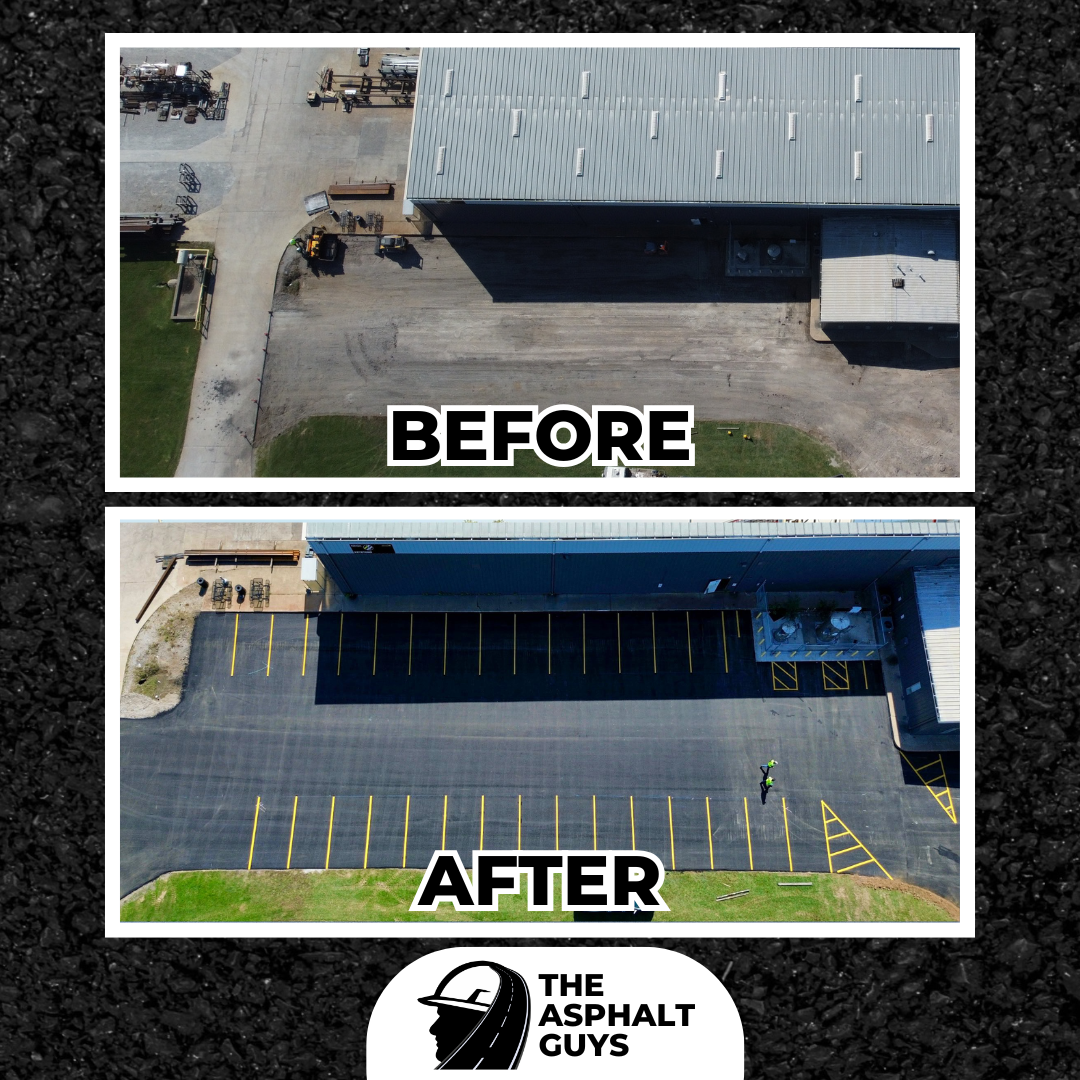 Parking lot paving Tulsa Oklahoma