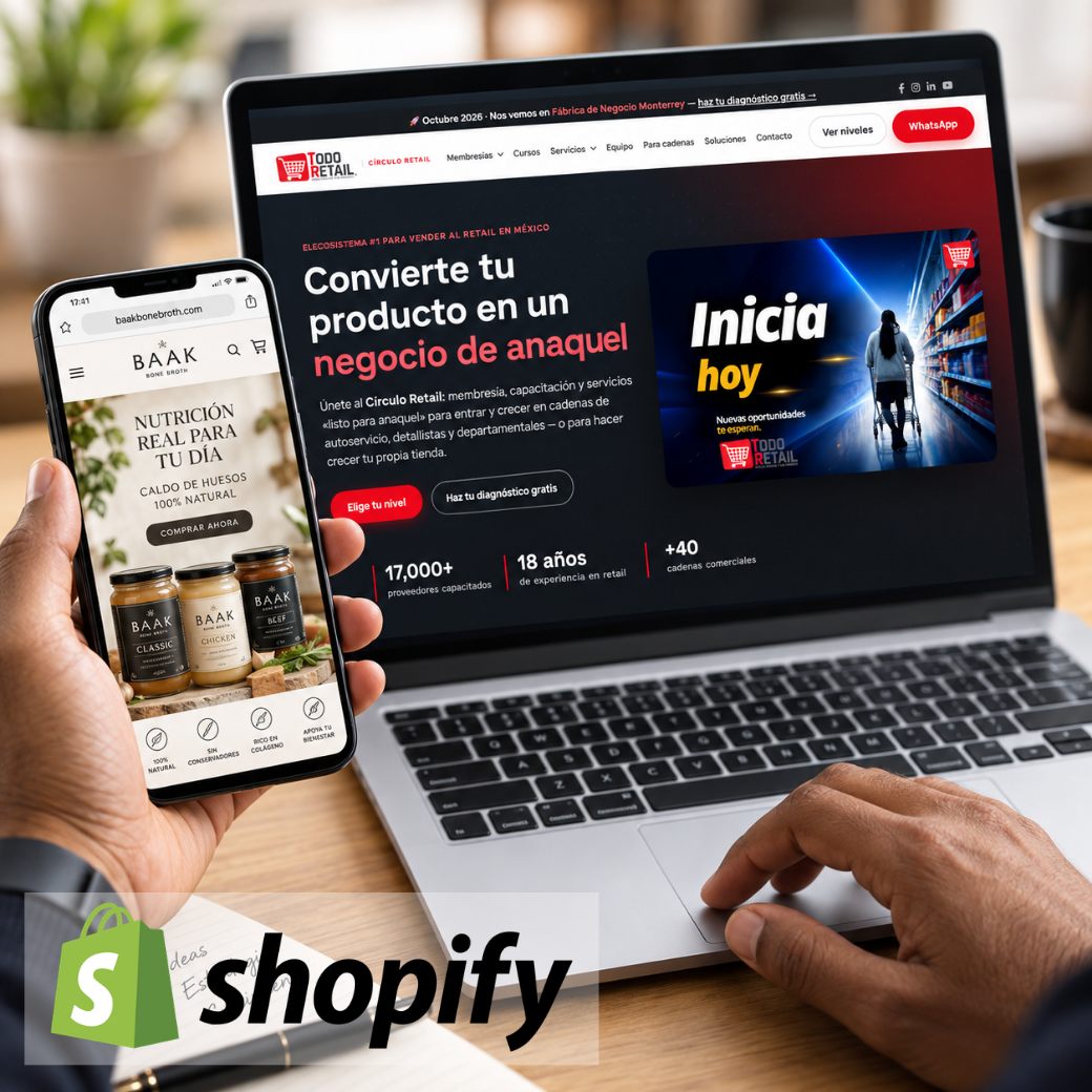 Ecommerce y tienda propia