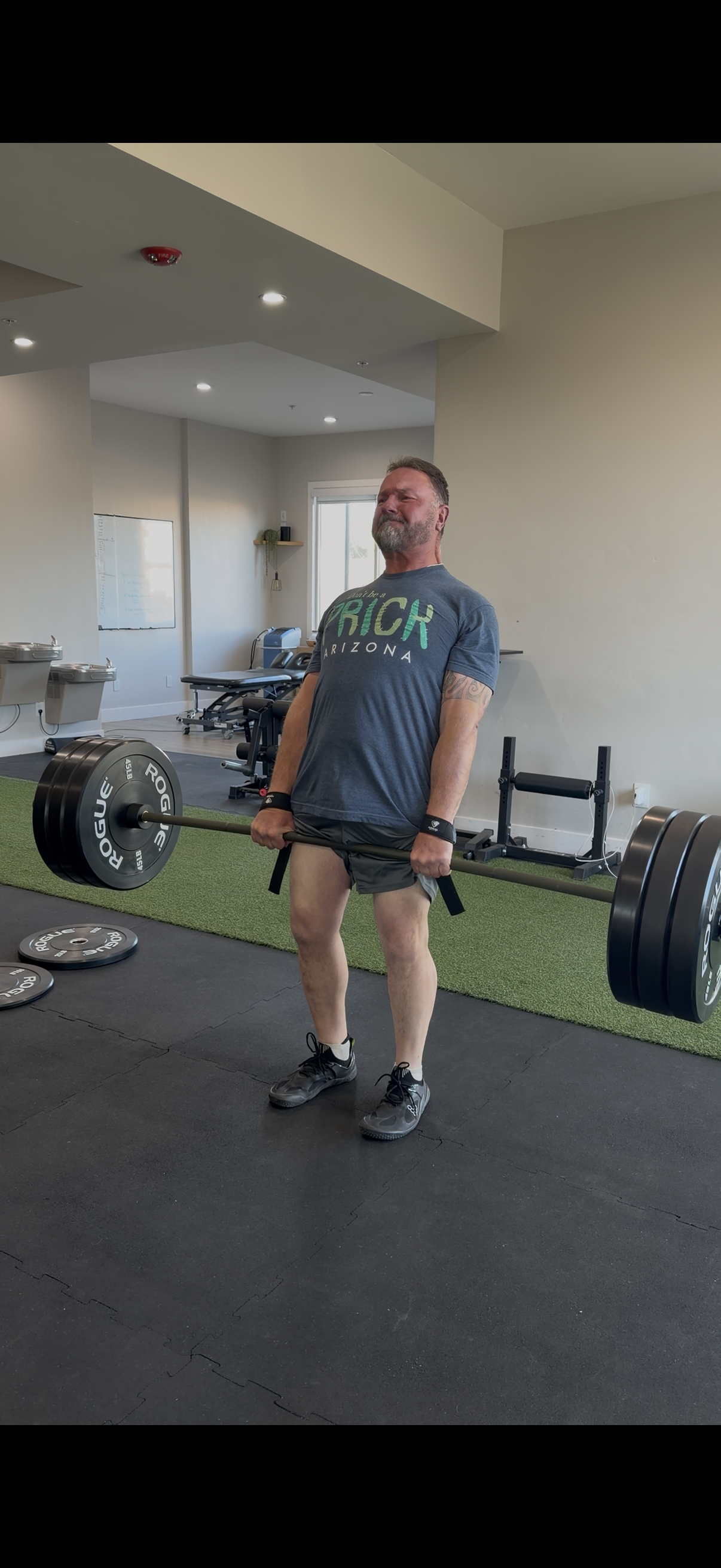 Patient Mike Dianda deadlifting heavy after herniated disc treatment plan — return to heavy lifting after back pain at MVMT Rx Sports Care and Chiropractic Sparks NV