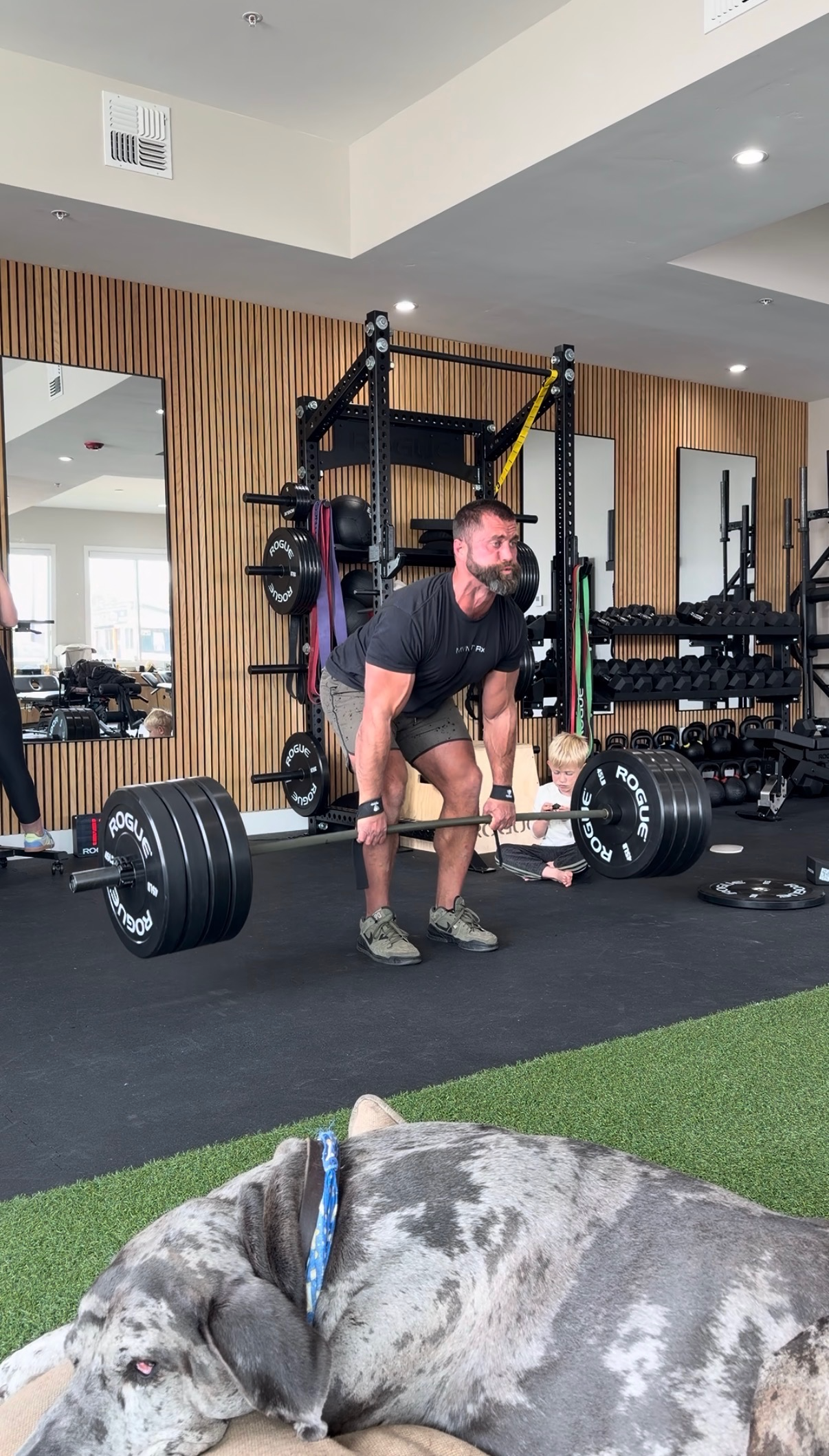 Dr. Kyle Hemsley deadlifting heavy weight after herniated disc recovery at MVMT Rx Sports Care and Chiropractic in Sparks NV — disc herniation treatment without surgery Reno