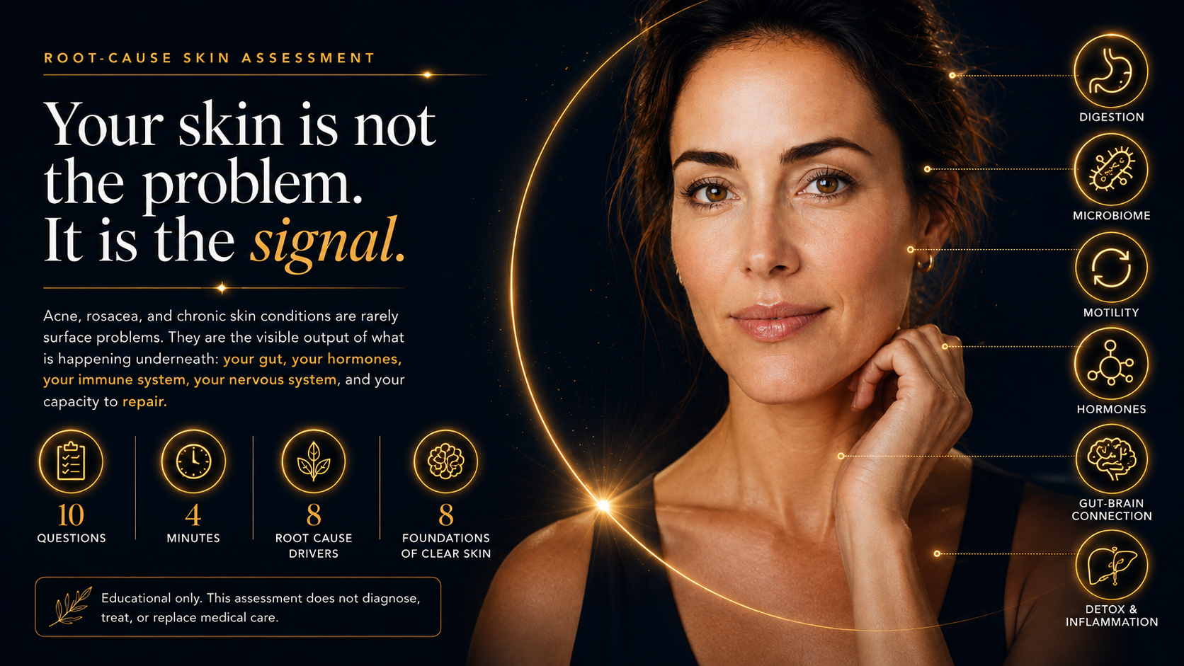Rachel Scheer, a root cause approach to acne, rosacea, and chronic skin conditions