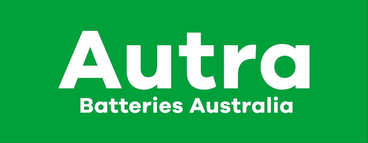Autra Batteries Australia brand logo for residential solar battery and energy storage products.