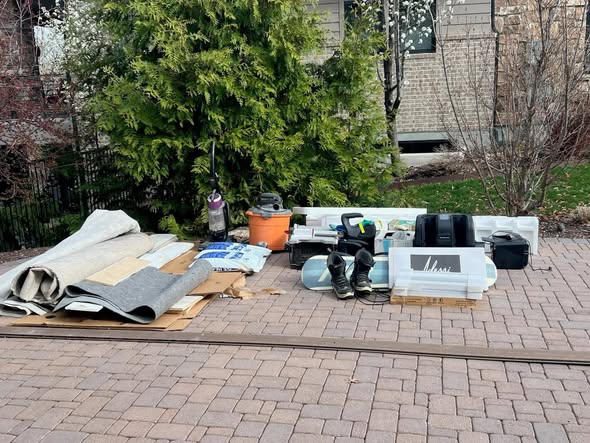 801200DUMP junk removal project