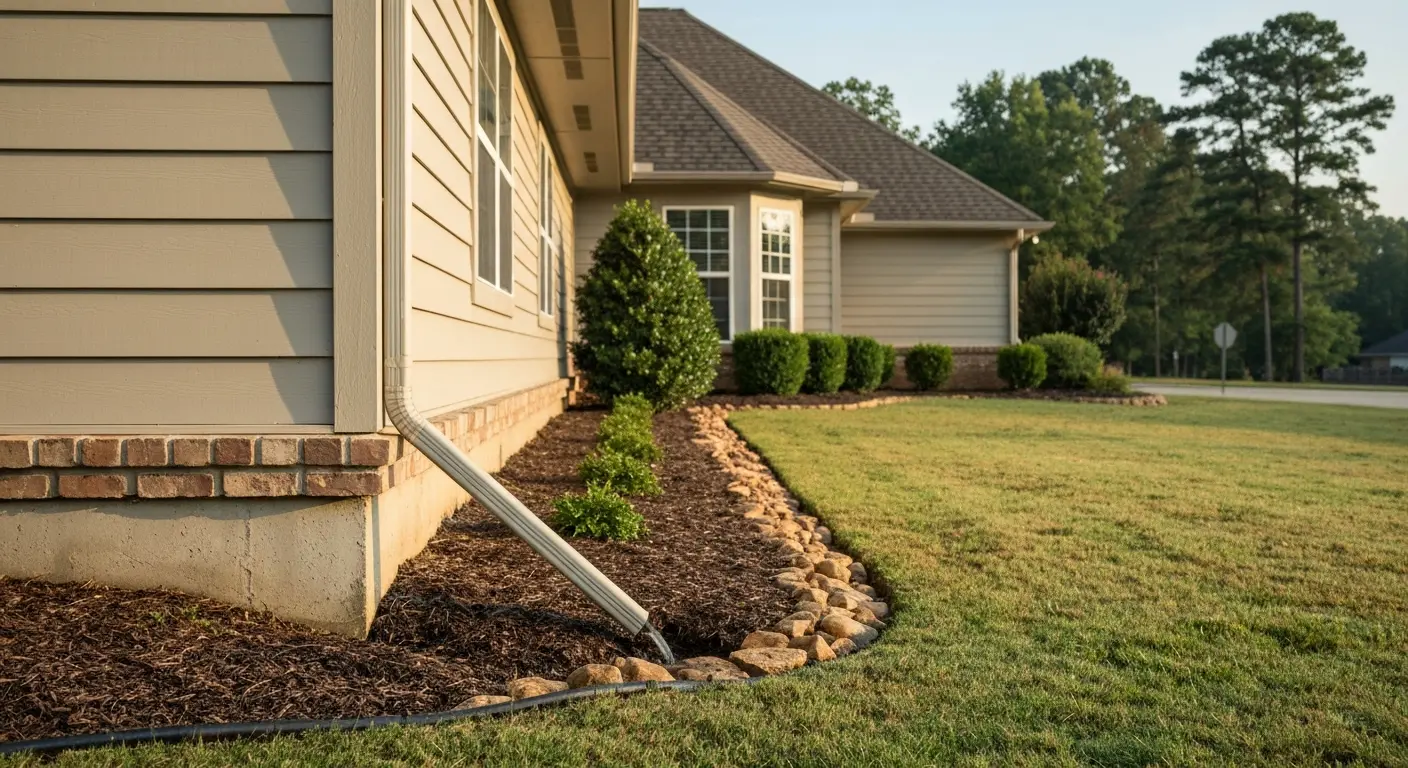 Downspout redirect Melbourne AR