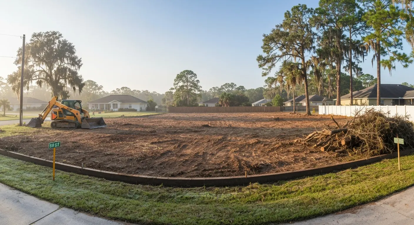 Land clearing and site preparation