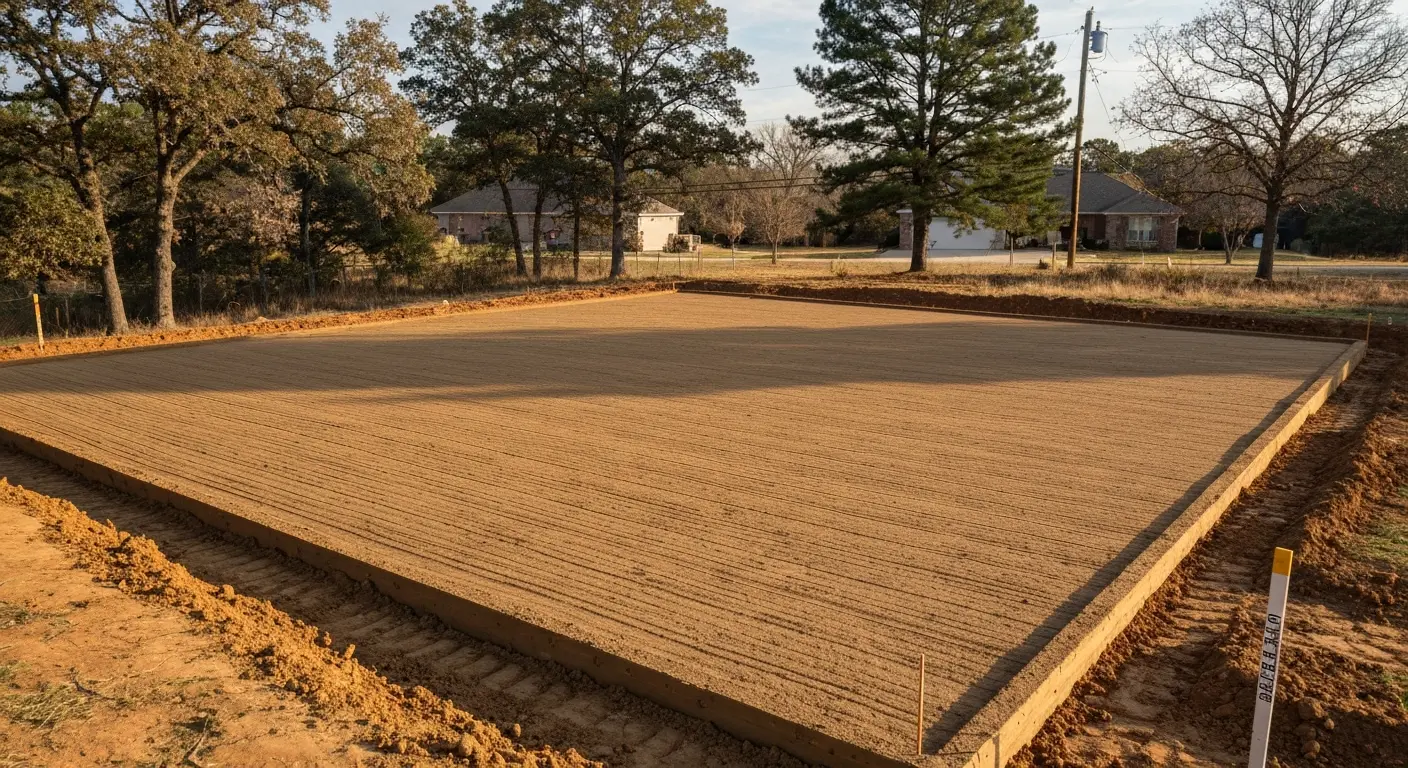 Residential house pad grading and compaction