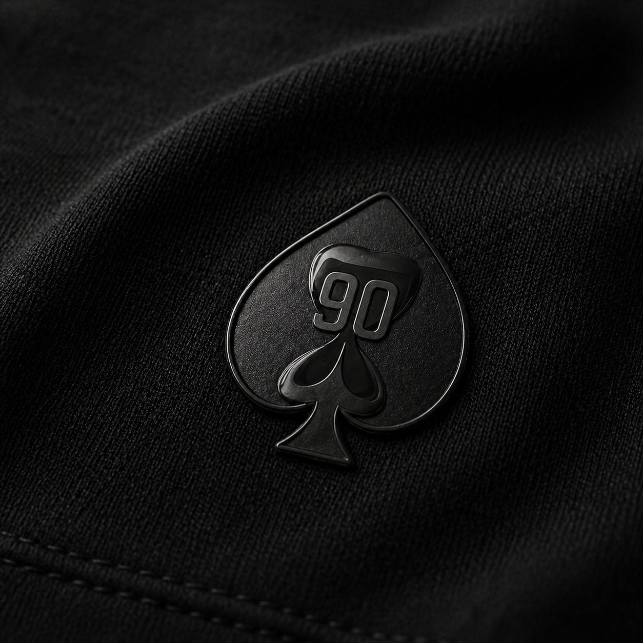 Apparel logo and brand mark detail