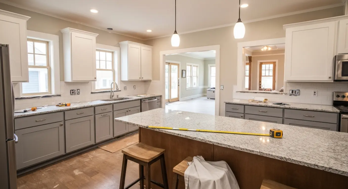 Kitchen remodel project
