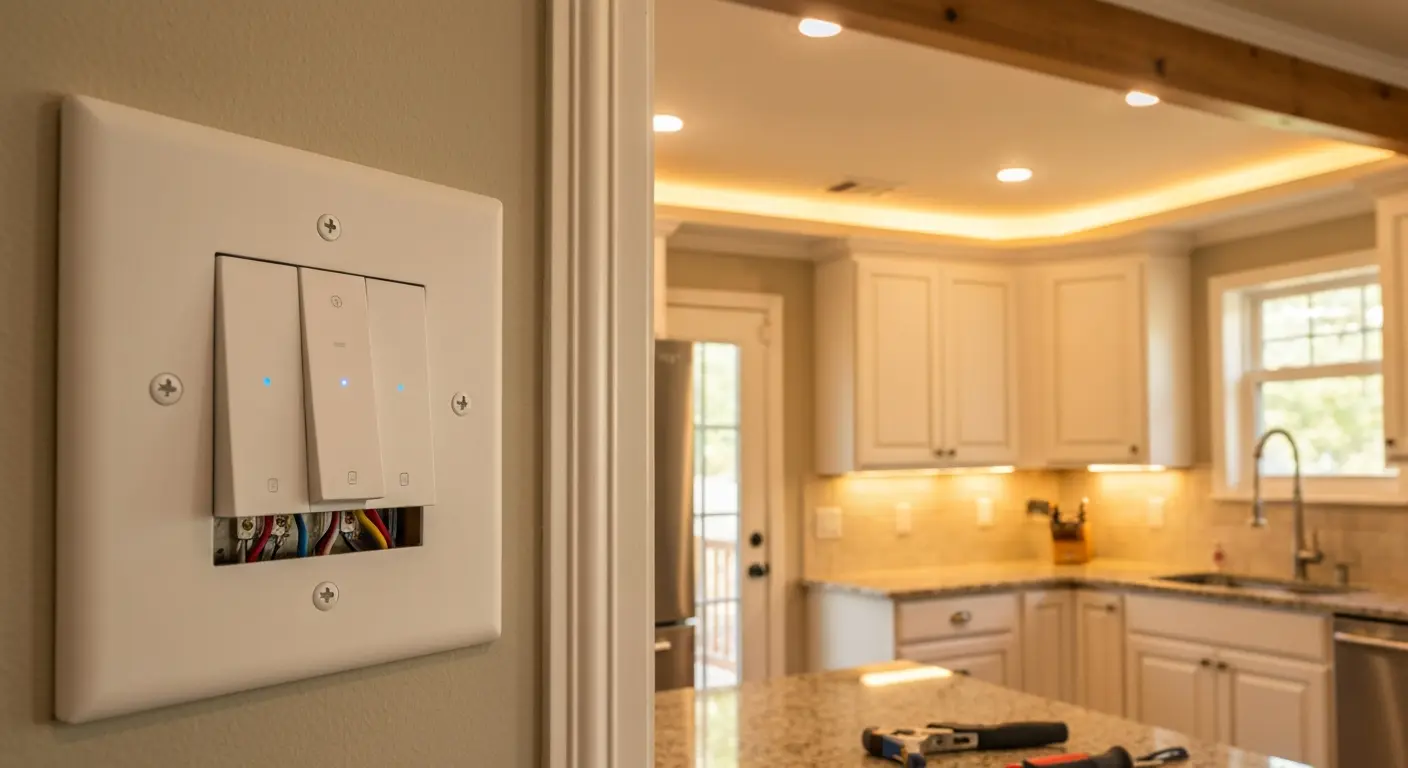 Smart lighting controls