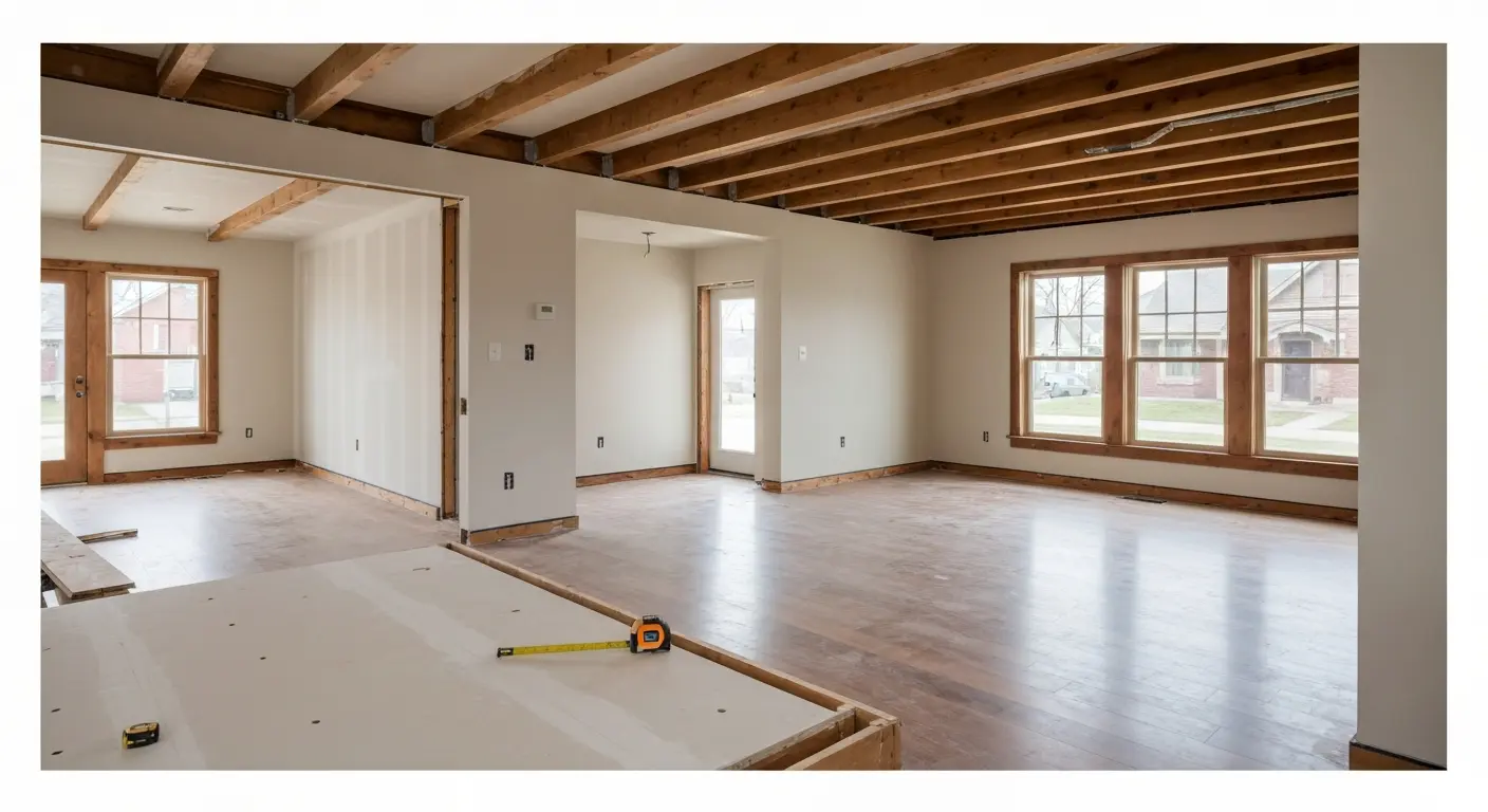 Whole house renovation project