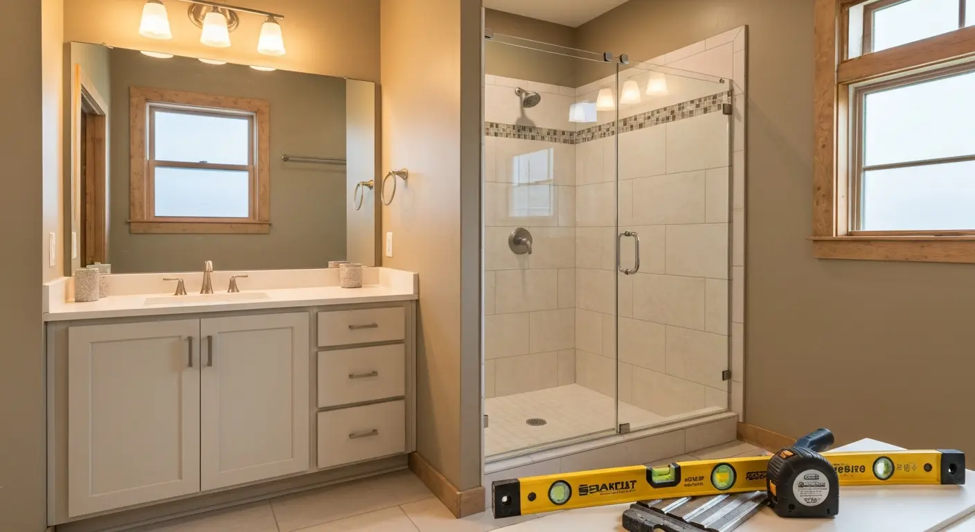 Bathroom renovation project