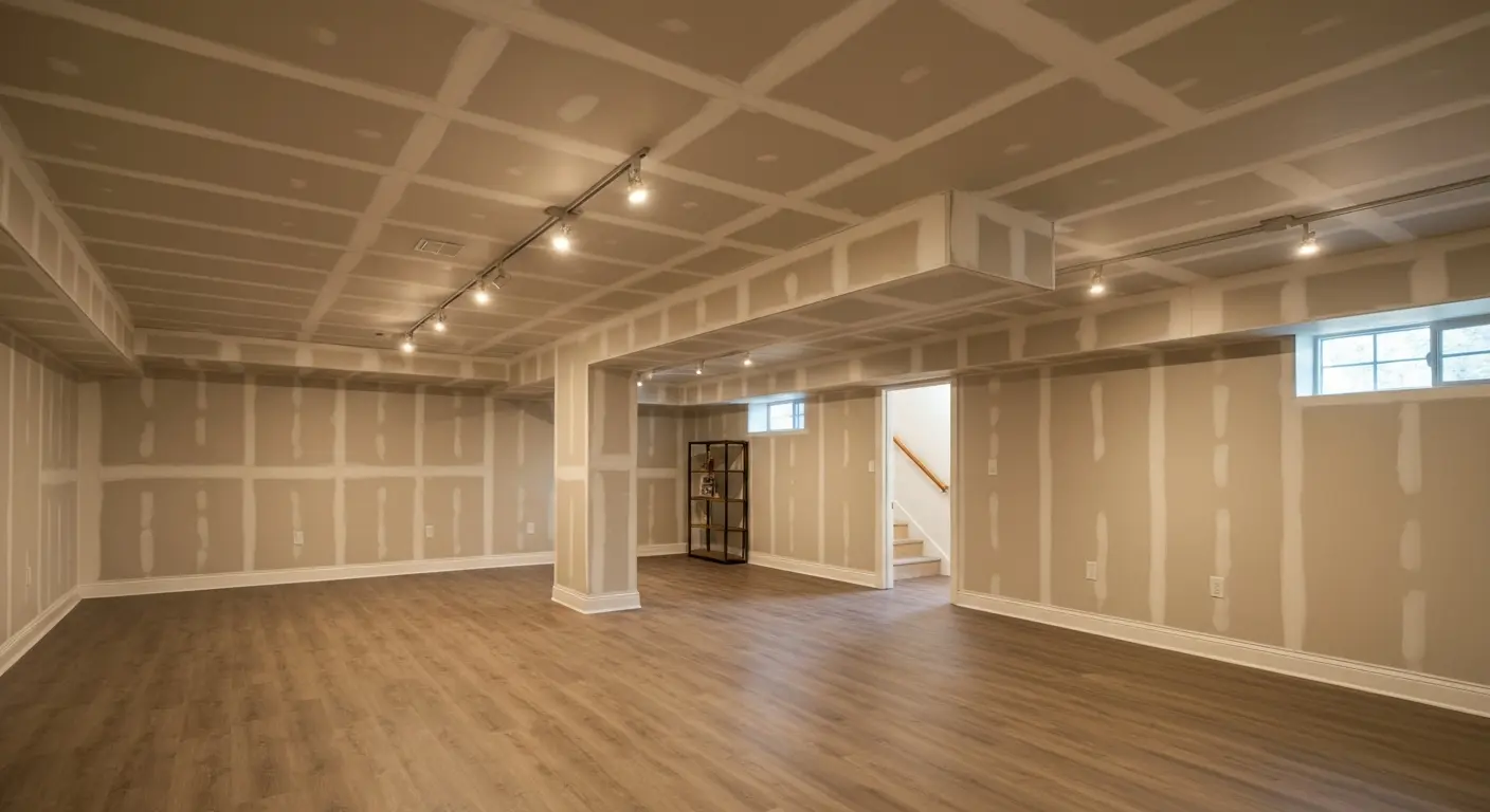 Basement finishing project