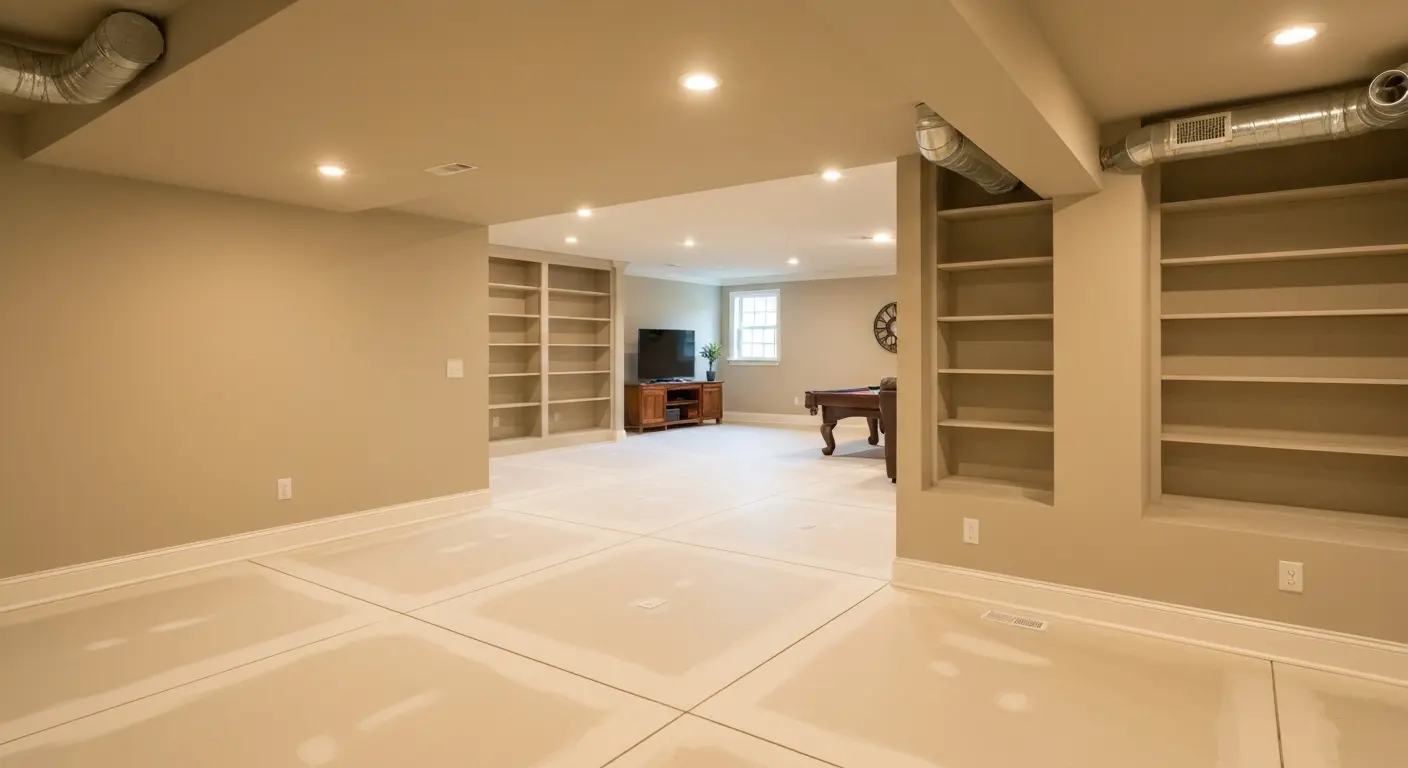 Basement finishing