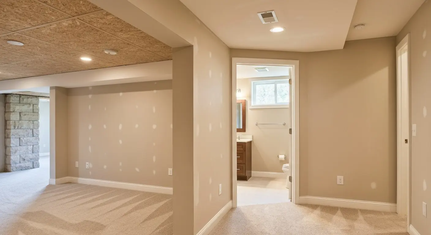 Basement finishing project