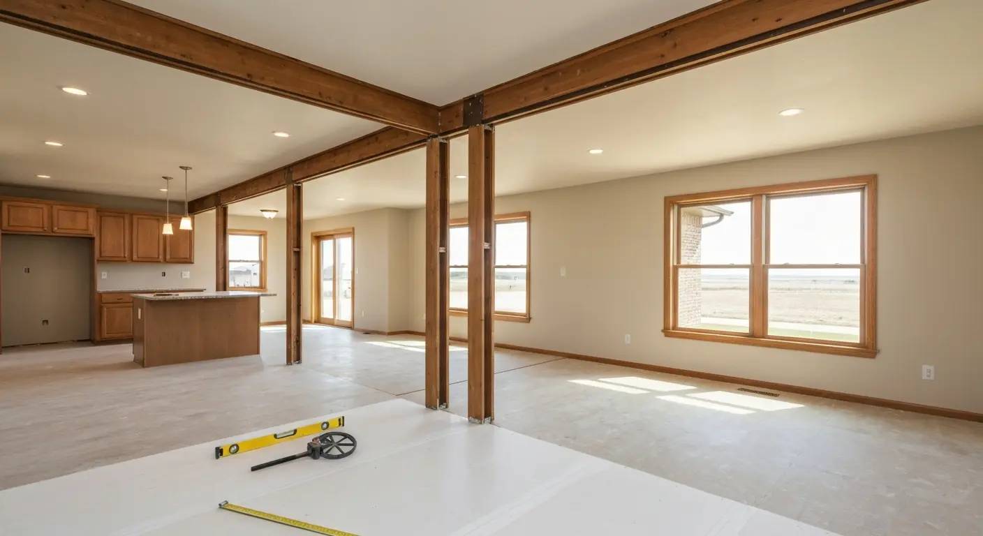 Open-concept renovation