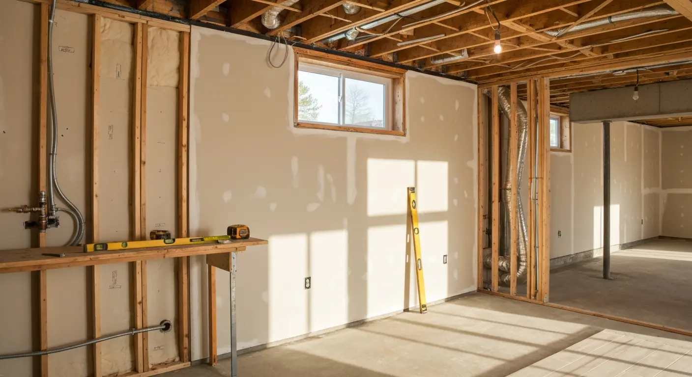 Basement finishing