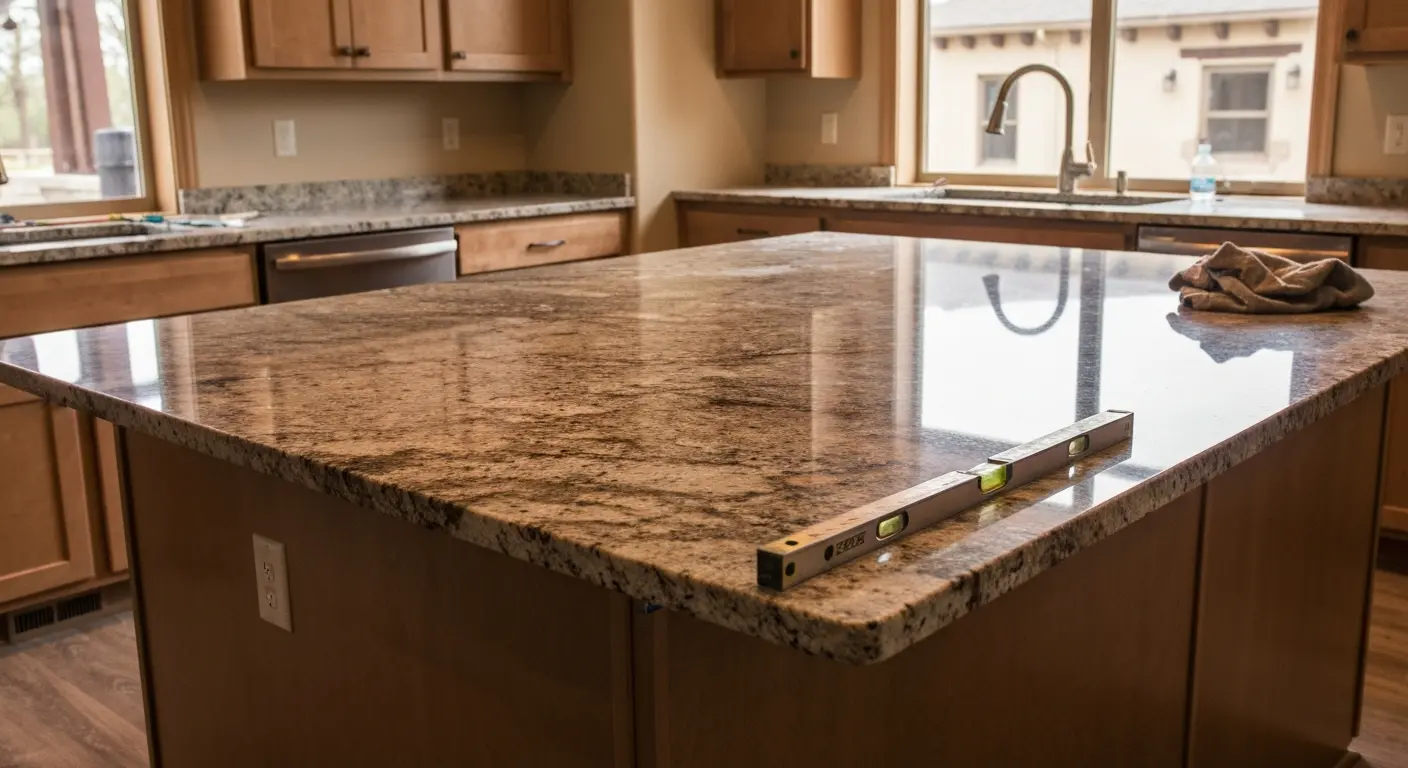 Kitchen island countertop options