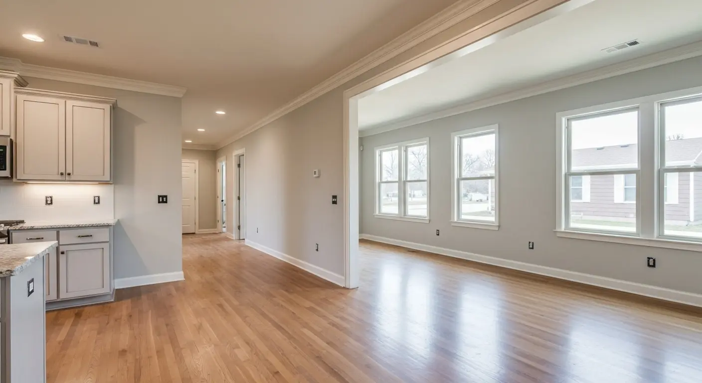 Open floor plan renovation